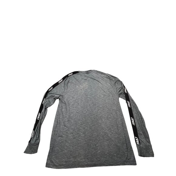 Aeropostale Mens 2XL Gray Heather Stretch Long Sleeve Performance Workout Shirt - Picture 2 of 13